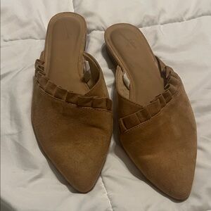 Universal Thread Brown Suede Mules